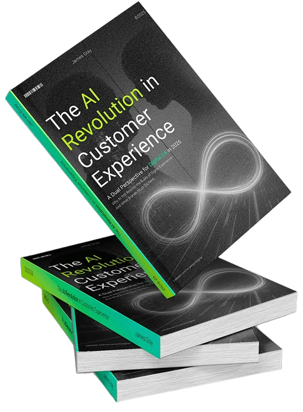 Conceptual AI experience illustration from the eBook